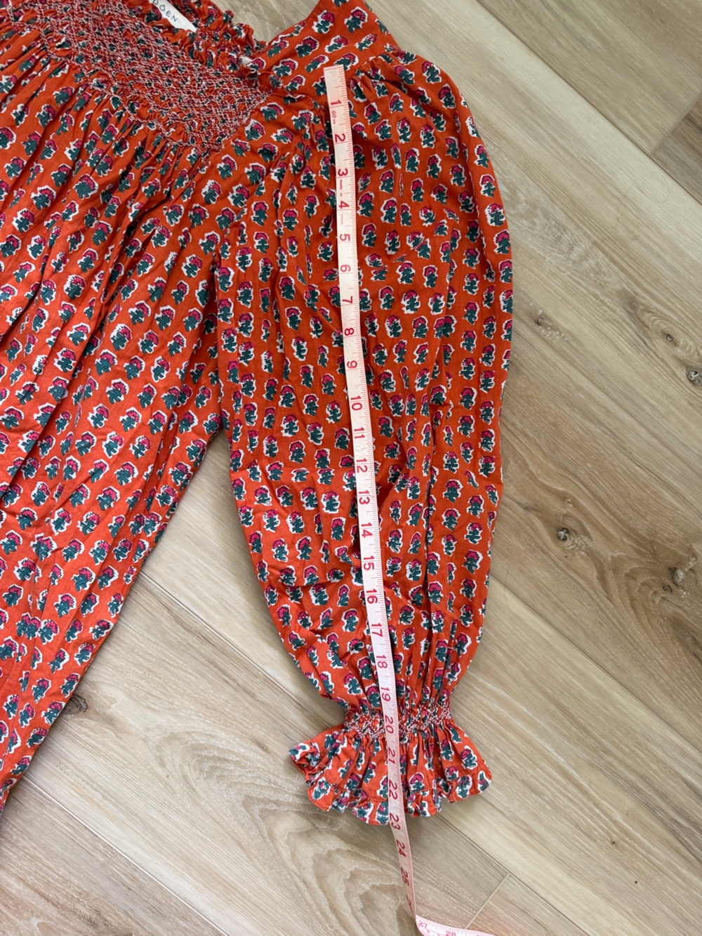 Doen Estee Dress In Calico Blooms - Picture 13 of 14